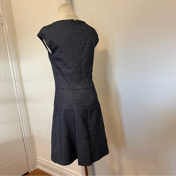 Gap Navy Dress Size 4 A-line Work Office Semi-Formal Party Cocktail Ladies - Picture 7 of 12